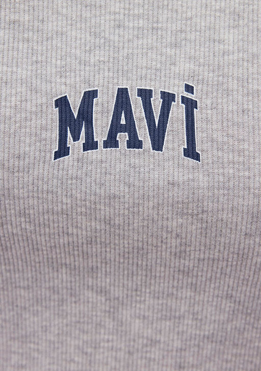Mavi Logo Bask?l? Gri Atlet  фото 6