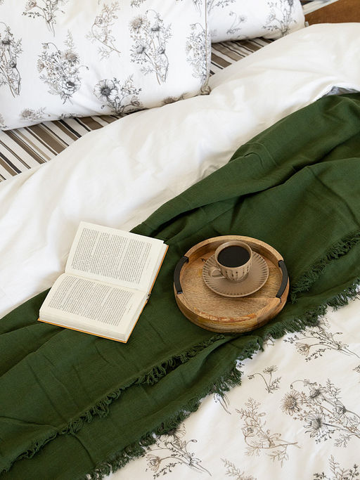 Плед 150x200 зелёный - Denastia фото 2