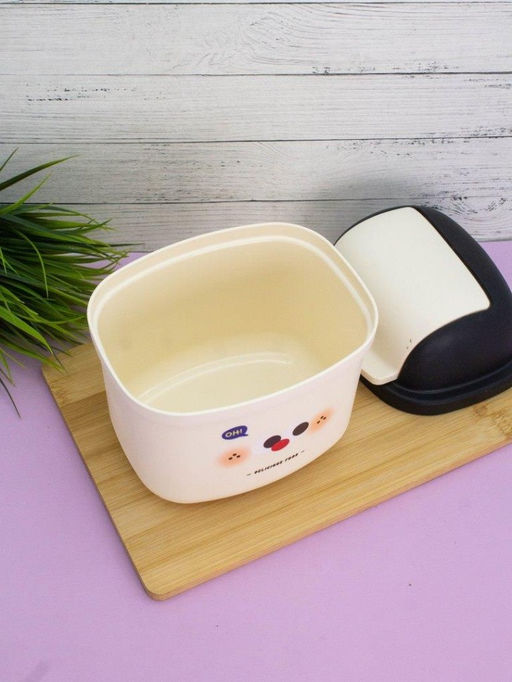 Мусорное ведро настольное Delicious food, white (17*16.5 см)