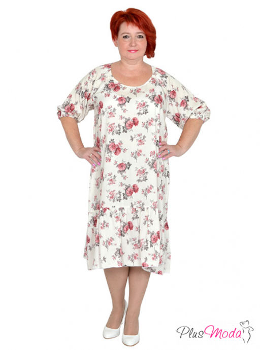 Платье Модель №1253 размеры 44-84 - Plusmoda фото 10