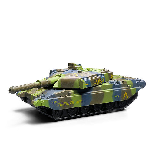 Машина "Военный грузовик" с танком р/у 27 MHz, в коробке