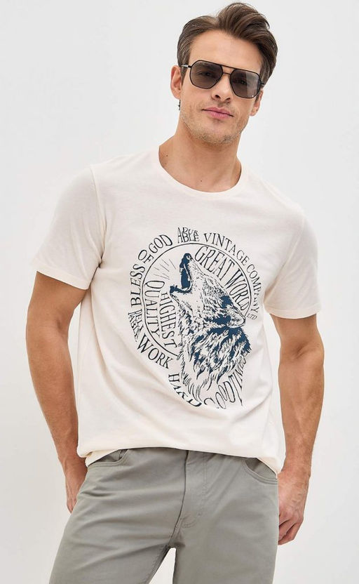 Футболка F411-06-823 milk - Fine joyce фото 3