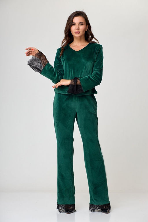 Костюм ANELLI 1306 изумруд  фото 2