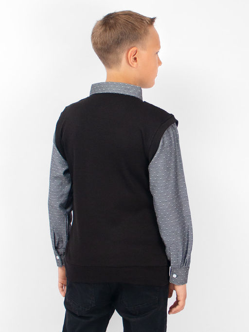 Джемпер-обманка для мальчика Соль&Перец уценка  фото 3