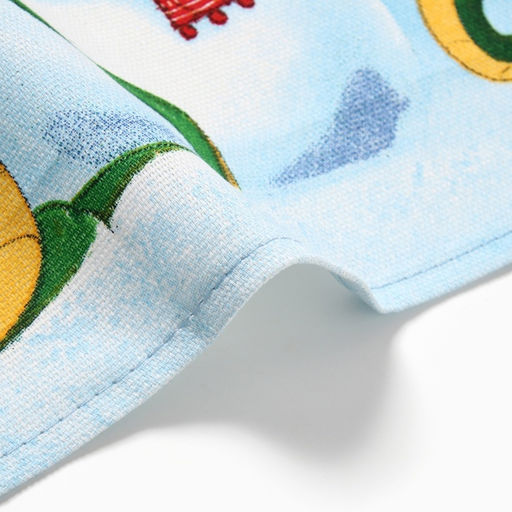 Полотенце Доляна «Веселого нового года» 28×46 см, 100% хл, рогожка 164 г/м²