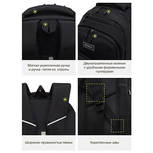 RU-630-3 Рюкзак - Grizzly фото 17