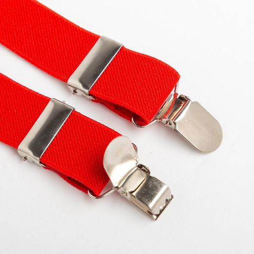 Набор детский KAFTAN Белый мишка подтяжки и галстук-бабочка, п/э  фото 4