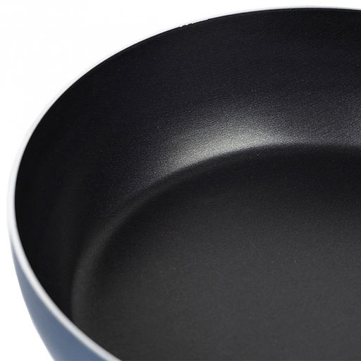 "Azure" Сотейник с антипригарным покрытием д24см "Сатин", h6,3см, s0,18см, стеклянная крышка (Россия)