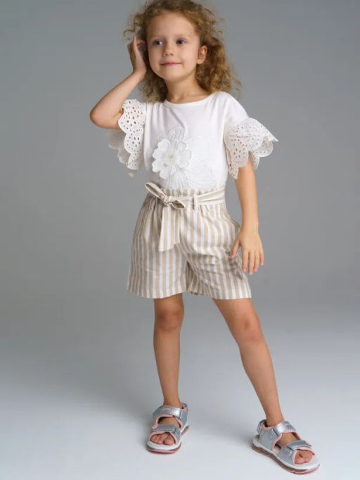 PlayToday / Шорты текстильные для девочек  фото 5