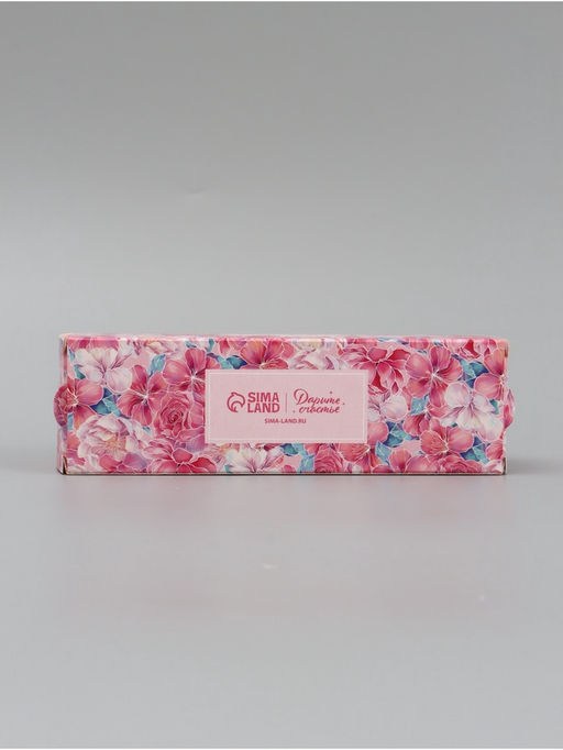 Цена за 5 шт. Коробка подарочная для макарун «Для тебя», 18×5.5×5.5 см