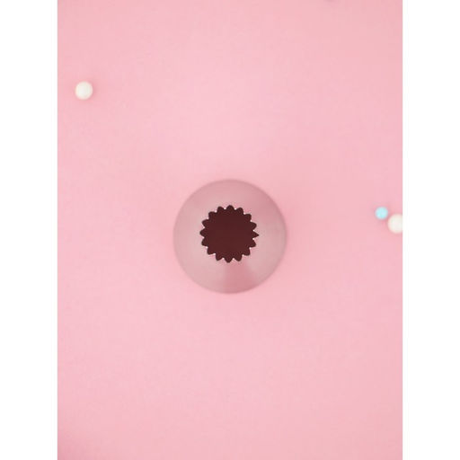 Цена за 2 шт. Насадка кондитерская KONFINETTA Французская звезда, d=3.4 см, выход d=1.4 см, нержавеющая сталь фото 3