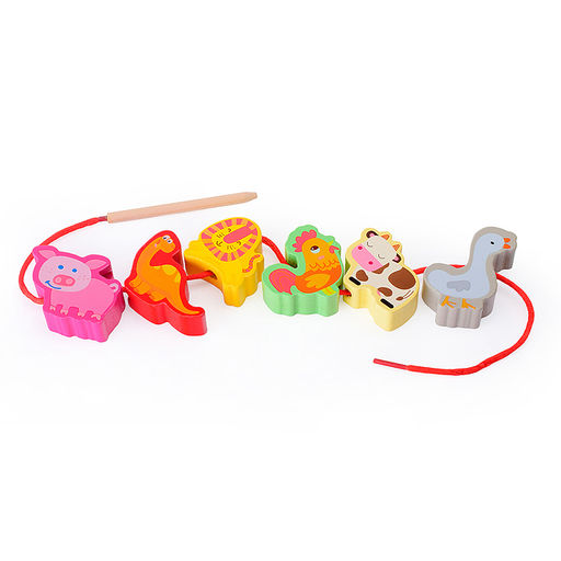 Шнуровка "В мире животных" 42 предмета