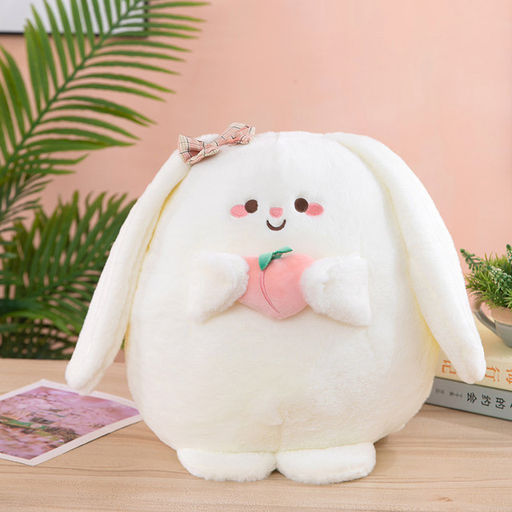 Мягкая игрушка Зайчик с персиком 35 см (арт. 3031/35) - Storyland фото 3