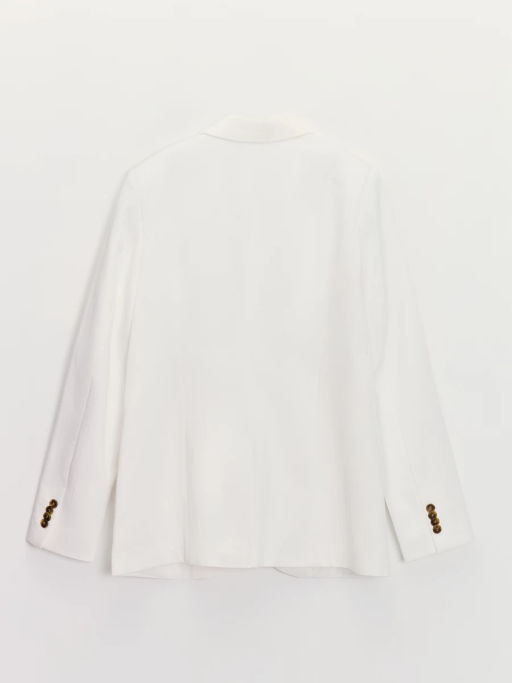 Однобортный жакет из тенселя ZR2605022506-1 / Zarina