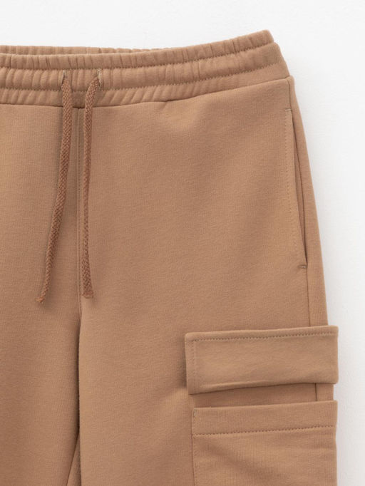 КР 400854/коричневый 1038 к586 брюки для мал