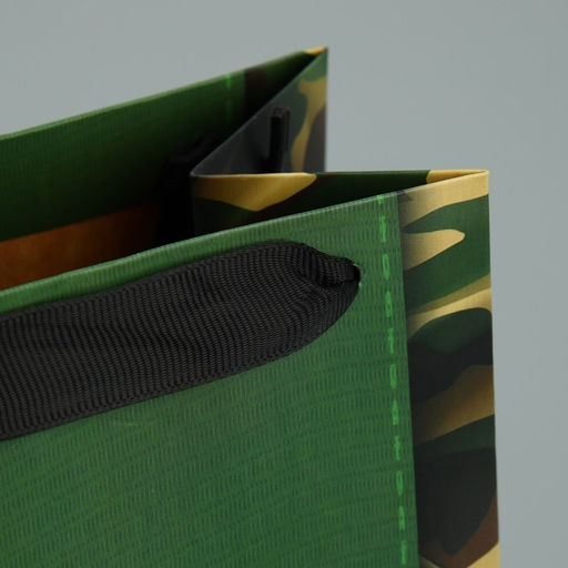 Цена за 2 шт. Пакет подарочный ламинированный под бутылку, упаковка, С 23 февраля, 13?36?10 см