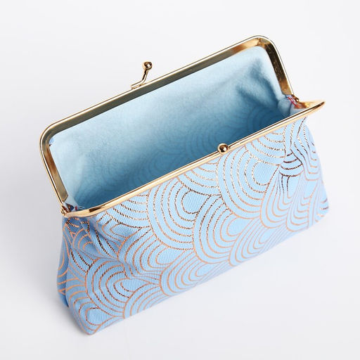 Косметичка на фермуаре, цвет голубой - Simaland фото 3