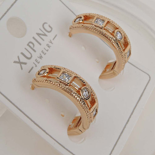 XUPING Серьги с замком кольцо арт. 18 1406 (id 281770) - Rada фото 2