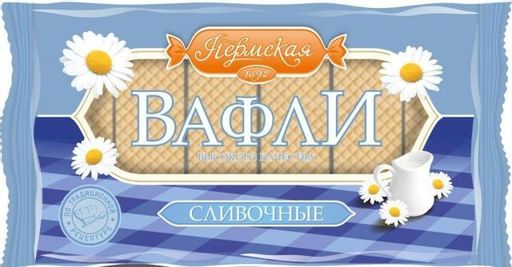 Вафли Сливочные - Пермская кондитерская фабрика фото 3