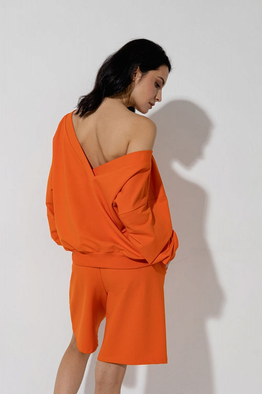 Толстовка апельсинового оттенка - Deseo фото 3