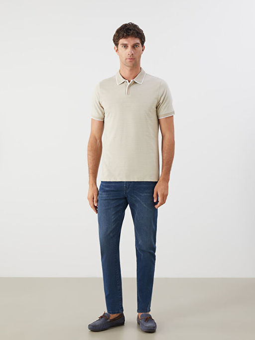 Polo Yaka ?izgili Erkek Ti??rt