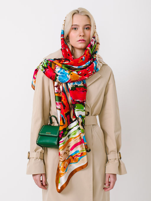 Большой, мягкий, тонкий и очень нежный двусторонний палантин - Tantino фото 9