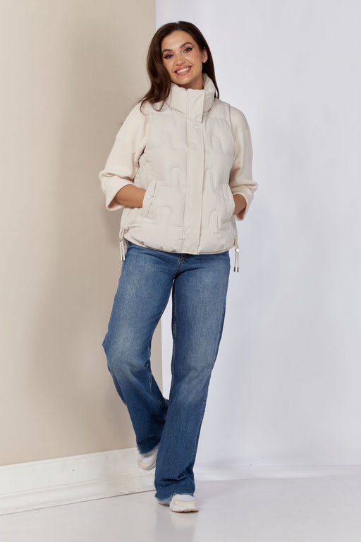 Жилет SHETTI 2152 молочный