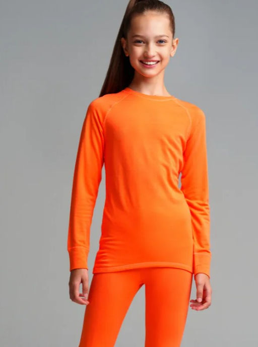 32321138 Термокомплект для девочек: брюки, толстовка