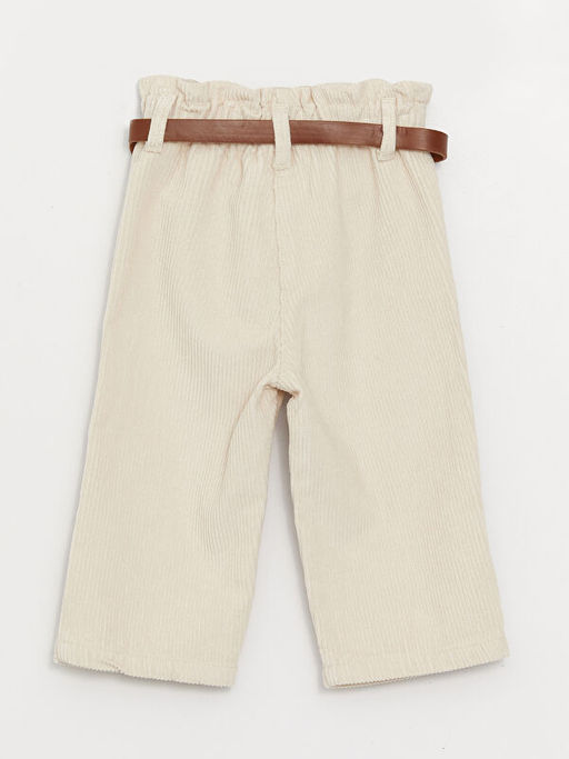 Beli Lastikli K?z Bebek Kadife Pantolon - Waikiki фото 2