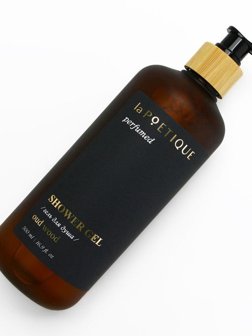 Гель для душа парфюмированный laPOETIQUE, 500 мл, аромат Oud wood  фото 10