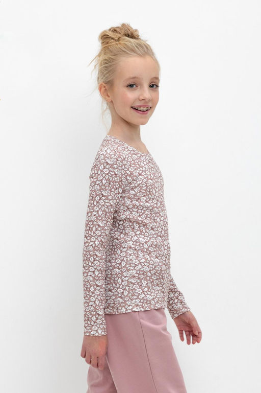 Crockid _ КР 302314/серая пудра,винтажные цветы к445 джемпер для дев  фото 4