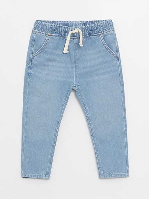 Beli Lastikli Basic Erkek Bebek Jean Pantolon - Waikiki фото 3