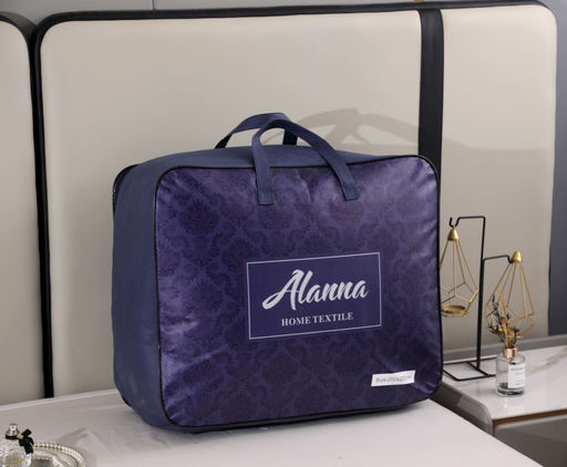 Одеяло Alanna Страйп-сатин с простыней и наволочками Зима ODALASS001