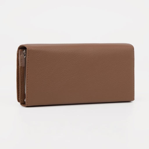 Кошелёк на магнитах, цвет коричневый - Simaland фото 2