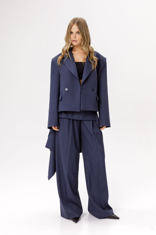 Брюки Pirs 6378 джинсовый