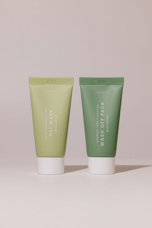 Mask Now Glow Later Duo Set - Набор мини масок для ухода за лицом, 30мл*30мл