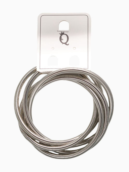 Браслет трансформируется в кулон «Обруч», металл, цвет серебро