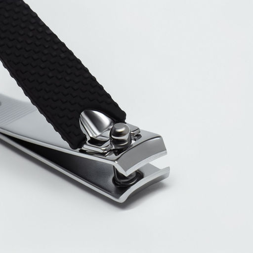 Кусачки книпсер маникюрные, 6.2×1.7 см, цвет чёрный, серебристый