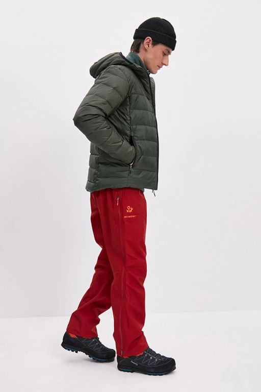 БРЮКИ ПОЛУСАМОСБРОСЫ МЕМБРАННЫЕ 3L ВЕТРО-ВЛАГОЗАЩИТНЫЕ КАТУНЬ мужские 25-20517 36 - Stayer фото 3