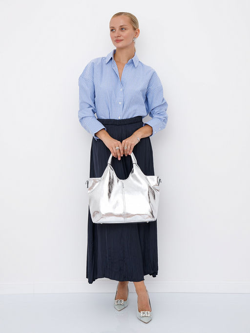 Сумка 98319L silver Velina Fabbiana-Safenta