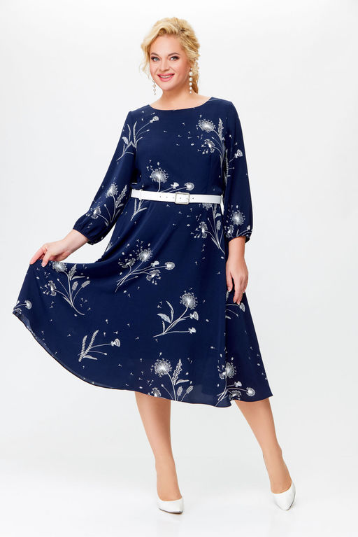 Блуза Swallow 803.2 черный+серебряный узор фото 925