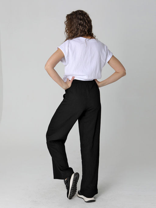 25245 Брюки черный - Dizzyway фото 3