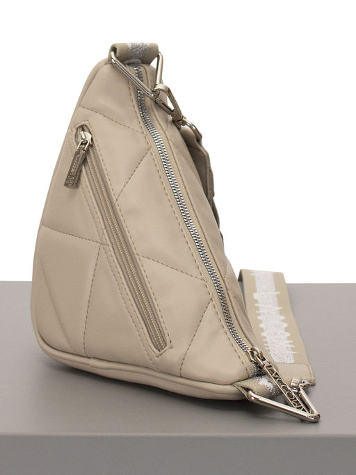 LACCOMA сумка Багира-Ф826-серый эко кожа хлопок  фото 4