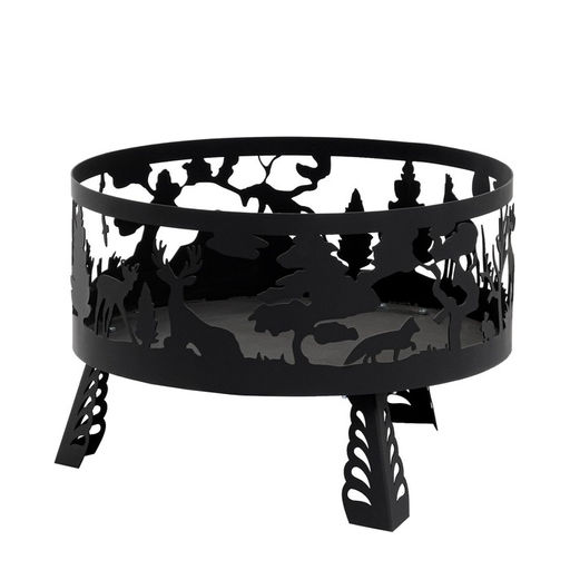 Костровая чаша Лес, d=60 см, h=42 см, толщина стали 3 мм - Simaland фото 2