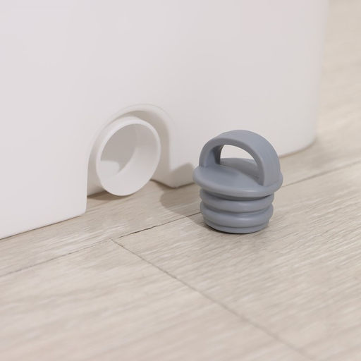 Швабра с отжимом и ведром Raccoon, швабра 32×5×132 см, ведро для полоскания и отжима 14 л