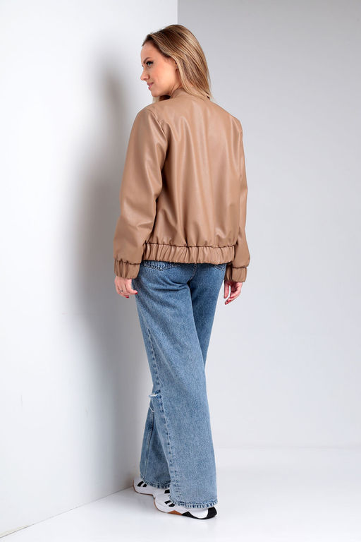 Куртка Liona Style 895-Р кофейный