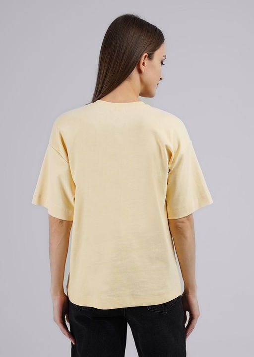 CLE Футболка жен. 246486рр_п ванильный - Clever wear фото 2