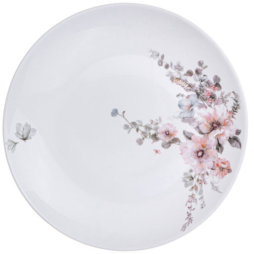 НАБОР СТОЛОВЫЙ AGNESS FLOWER SYMPHONY 19ПР: 24СМ/21,5СМ/15СМ /19СМ  фото 5