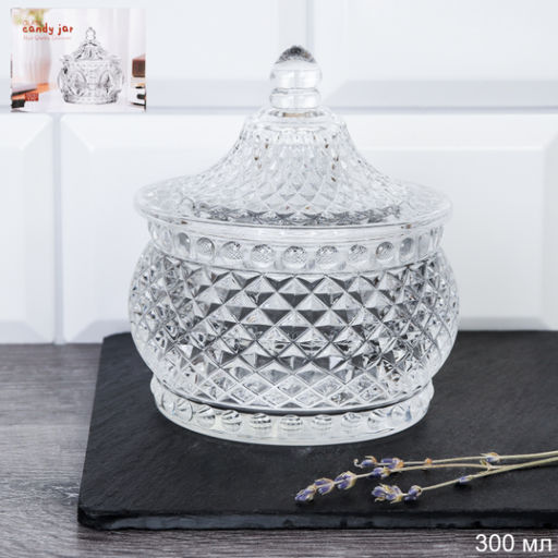 Сахарница 300 мл / TG102 /уп 48/ 748748