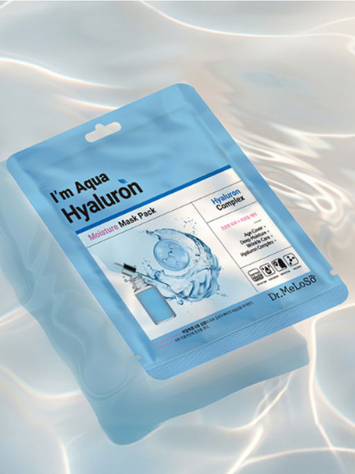 Dr.MeLoSo Тканевая маска для лица увлажняющая / Im Aqua Hyaluron Moisture Mask, 25 мл